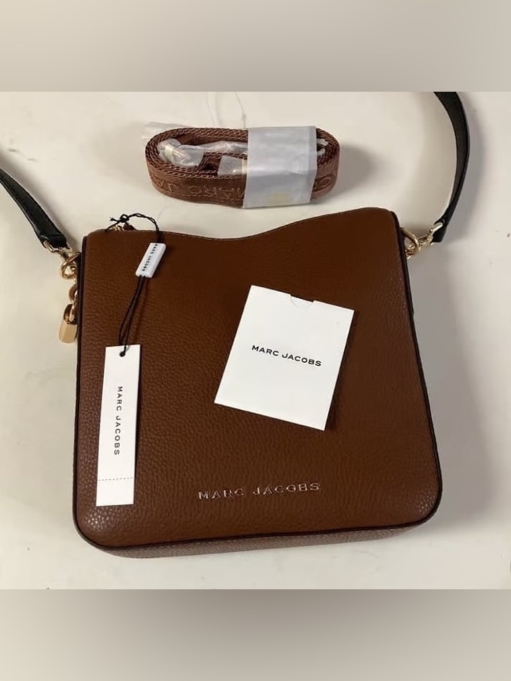 The Marc Jacobs Cognac Drifter Swing Pack